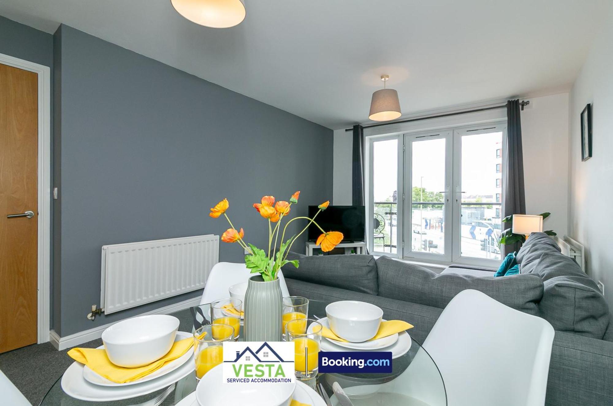 Two Bedrooms Apartment By Vesta Serviced Accommodation & Short Lets Hatfield With Free Wifi Exteriör bild