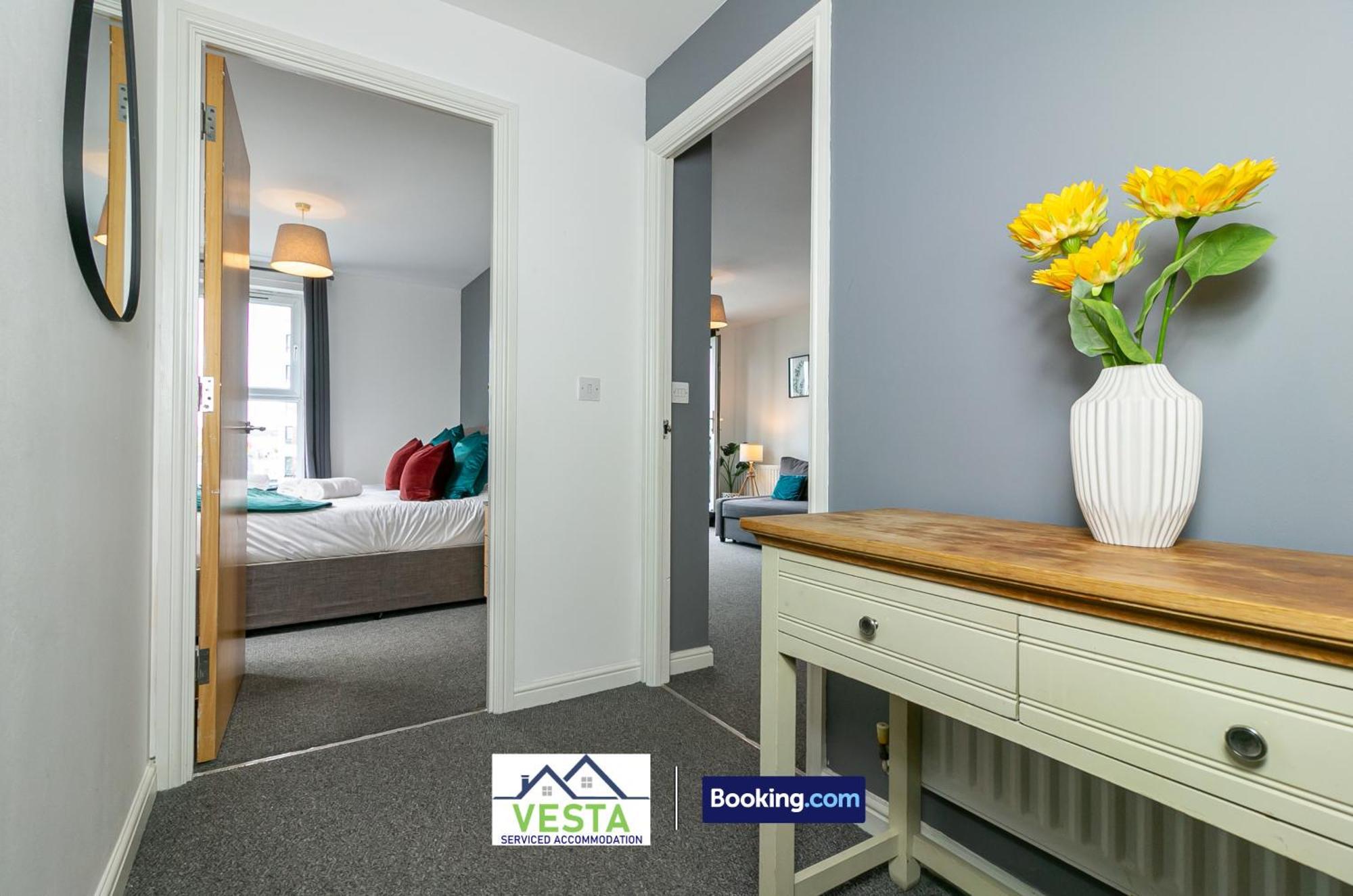 Two Bedrooms Apartment By Vesta Serviced Accommodation & Short Lets Hatfield With Free Wifi Exteriör bild